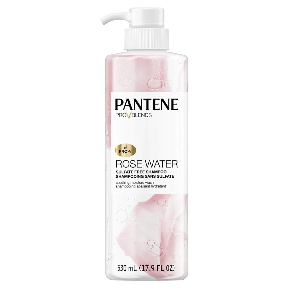 Pantene Water Shampoo Sulfate Free Moisturizing Hair for All Hair Types 17.9FLoz